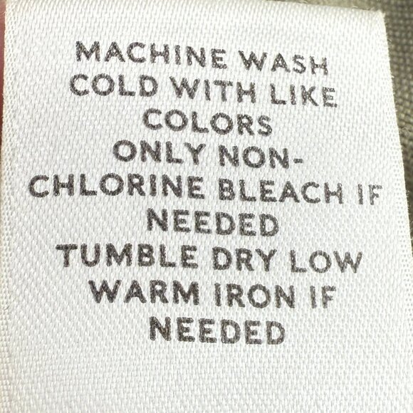 NWT Women's‎ L.L.BEAN Guide Skirt Midi Front Zip Green | Size 4R - Picture 8 of 8